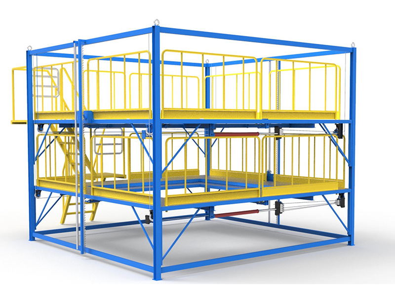 Cryogenic pump lifting gear